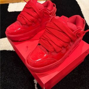 La France Puma Amour Junior Puma Fiery Red Athletic Shoes